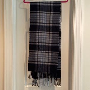 Mens plaid scarf